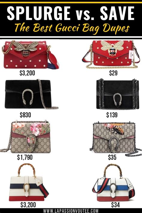 gucci boy bag dupe|gucci look alike bags.